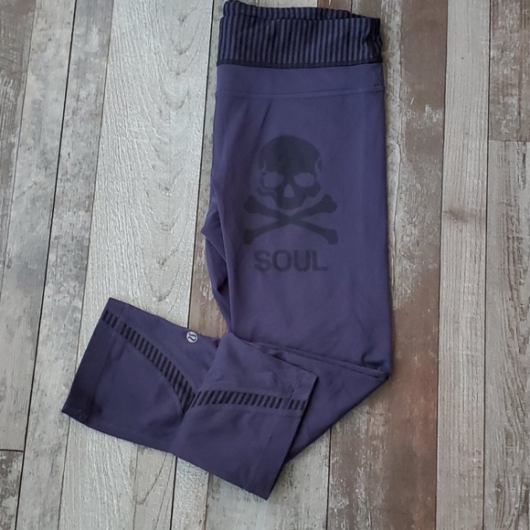 lululemon athletica Pants - Lululemon Soul run inspire crop leggings size 6
